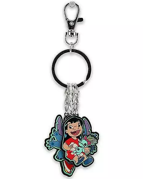 Lilo & Stitch Charm Keychain 1 Lilo & Stitch Charm Keychain