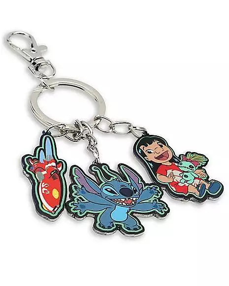 Lilo & Stitch Charm Keychain 2 Lilo & Stitch Charm Keychain - Image 2