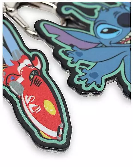 Lilo & Stitch Charm Keychain 4 Lilo & Stitch Charm Keychain - Image 4