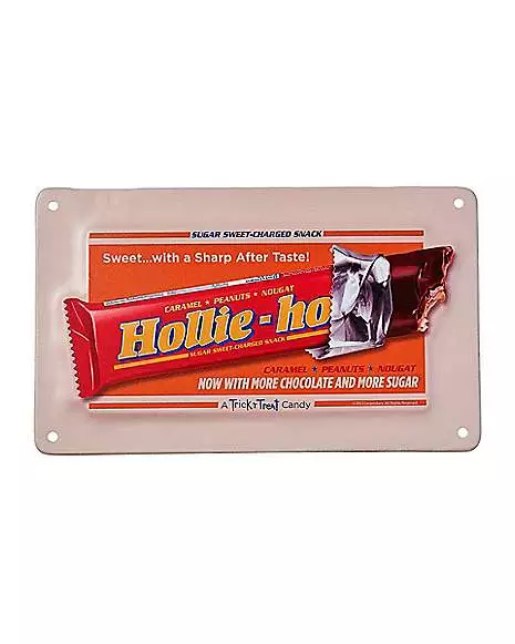 Hollie-ho Candy Bar Sign - Trick 'r Treat 1 Hollie-ho Candy Bar Sign - Trick 'r Treat