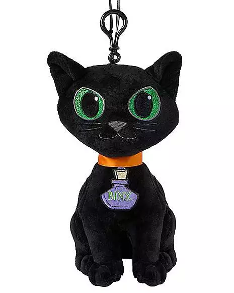 Binx Light-Up Plush Bag Clip - Hocus Pocus 1 Binx Light-Up Plush Bag Clip - Hocus Pocus