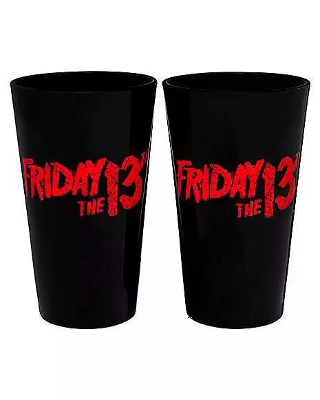 Jason Voorhees Pint Glasses 2 Pack - Friday The 13th 2 Jason Voorhees Pint Glasses 2 Pack - Friday The 13th - Image 2