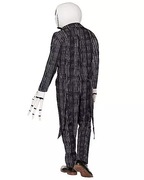 Adult Jack Skellington Costume Deluxe - The Nightmare Before Christmas 2 Adult Jack Skellington Costume Deluxe - The Nightmare Before Christmas - Image 2