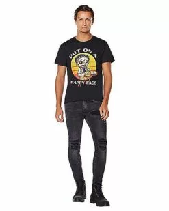 Happy Leatherface T Shirt - Texas Chainsaw Massacre -Cosplay Shop 01598036 c