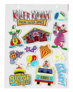 Killer Klowns From Outer Space Gel Clings - 2 Pack -Cosplay Shop 01598283 c