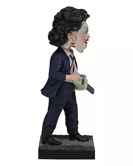 Leatherface Pretty Woman Mask Bobblehead Statue - The Texas Chainsaw M 5 Leatherface Pretty Woman Mask Bobblehead Statue - The Texas Chainsaw M - Image 5