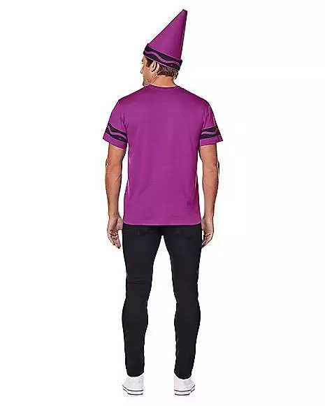 Vivid Violet Crayon Costume Kit - Crayola 2 Vivid Violet Crayon Costume Kit - Crayola - Image 2