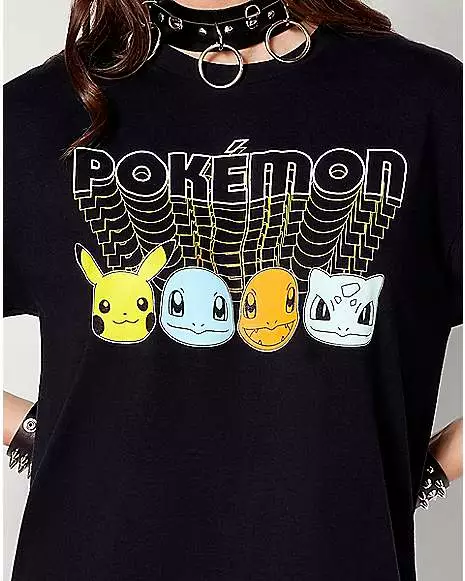 Faces Pokemon T Shirt 2 Faces Pokemon T Shirt - Image 2