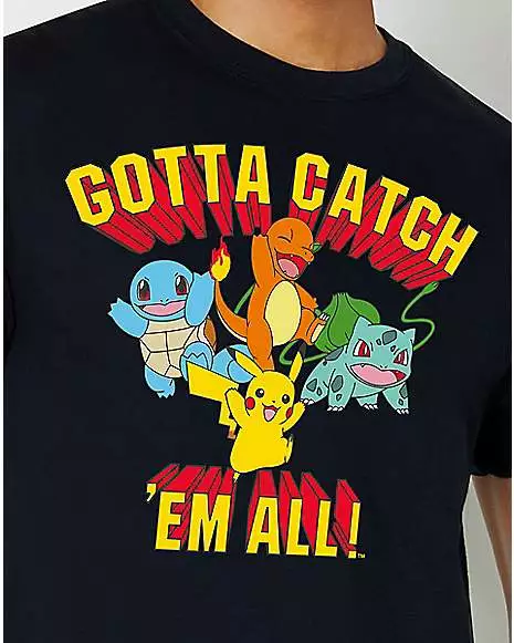 Gotta Catch 'Em All T Shirt - Pokemon 2 Gotta Catch 'Em All T Shirt - Pokemon - Image 2