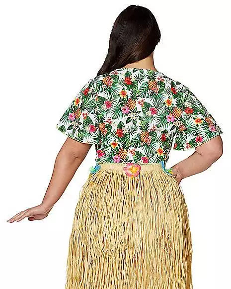 Plus Size Luau Shirt 2 Plus Size Luau Shirt - Image 2