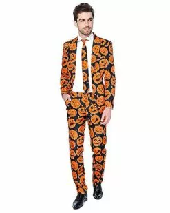 Adult Spooky Pumpkin Suit