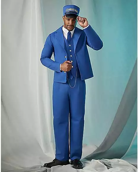 Adult Train Conductor Costume 1 Adult Train Conductor Costume