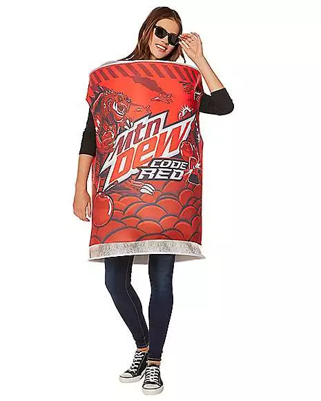 Adult Code Red Costume - Mountain Dew 3 Adult Code Red Costume - Mountain Dew - Image 3
