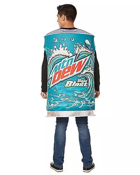Adult 3D Mountain Dew Baja Blast Costume 2 Adult 3D Mountain Dew Baja Blast Costume - Image 2